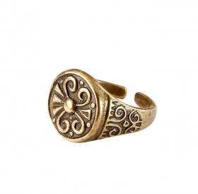 Ring "Birch bark"