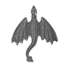 Брошь-подвеска "Летящий дракон"