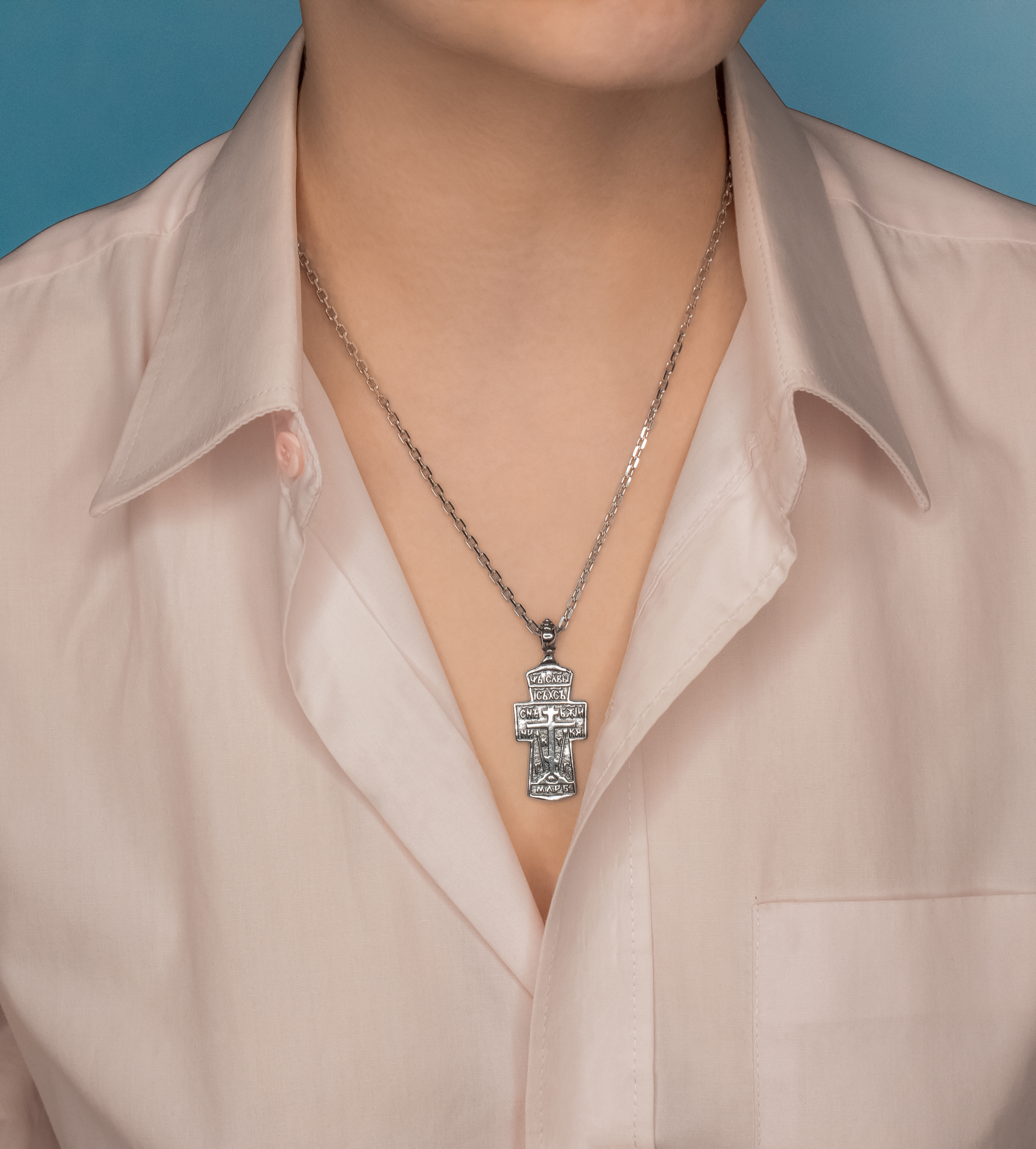 Крест «Царь славы» №6